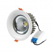 Foco Led empotrable 40W COB Downlight Blanco - 3