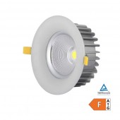 Foco Led empotrable 60W COB Downlight Blanco - 1