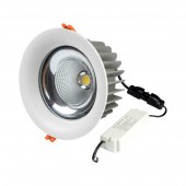 Foco Led empotrable 60W COB Downlight Blanco - 3