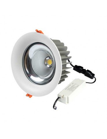 Foco Led empotrable 60W COB Downlight Blanco - 3