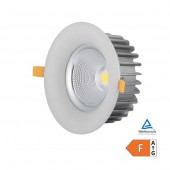 Foco Led empotrable 60W COB Downlight Blanco - 6