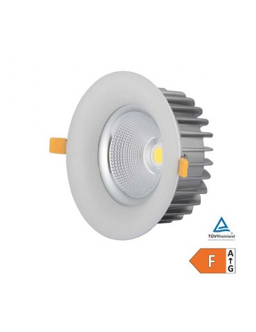 Foco Led empotrable 60W COB Downlight Blanco - 6