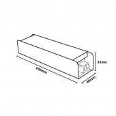 Transformador LED Slim 100W AC230V-12VDC 8,3A - 4