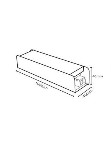 Transformador SLIM 100W 230VAC 24VDC 4,25A - 4