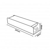Transformador SLIM 150W 230VAC 12VDC 12,5A - 4