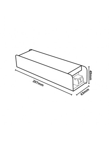 Transformador SLIM 150W 230VAC 12VDC 12,5A - 4