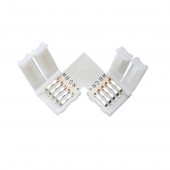Conector Angulo RGBW 90º Tiras Led RGBW DC12/24V - 2