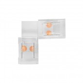 Conector HIPPO L Tira Led COB 10mm 12-24-48V - 3