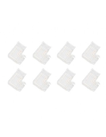Conector HIPPO L Tira Led COB 10mm 12-24-48V - 4