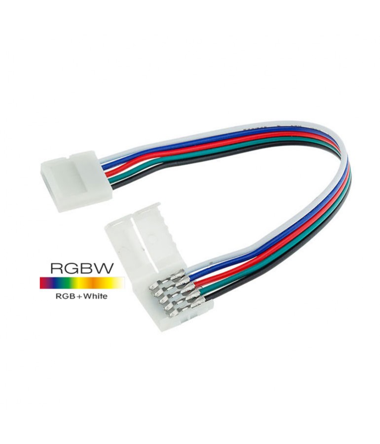 Conector con cable UNION Tira Led RGBW 10mm 12-24V - 1