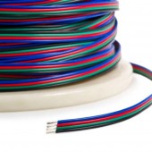 Cable 4 hilos Tira Led RGB x Metro - 2
