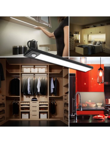Regleta Led Slim muebles 60cm con sensor PIR - 5