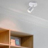 Aplique de techo GU10 Blanco Orientable - 2