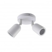 copy of Aplique techo GU10 Negro Doble Orientable - 1