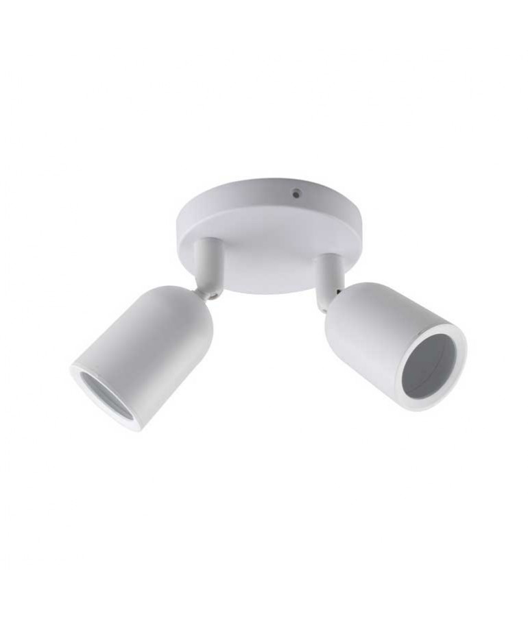 copy of Aplique techo GU10 Negro Doble Orientable - 1