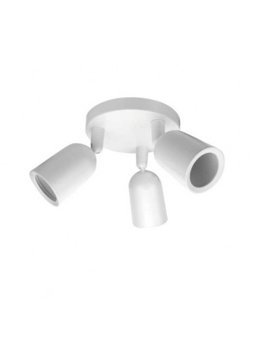 Aplique techo GU10 Blanco Triple Orientable - 4