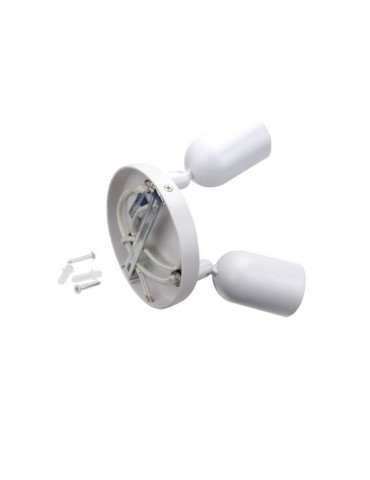 Aplique techo GU10 Blanco Triple Orientable - 2