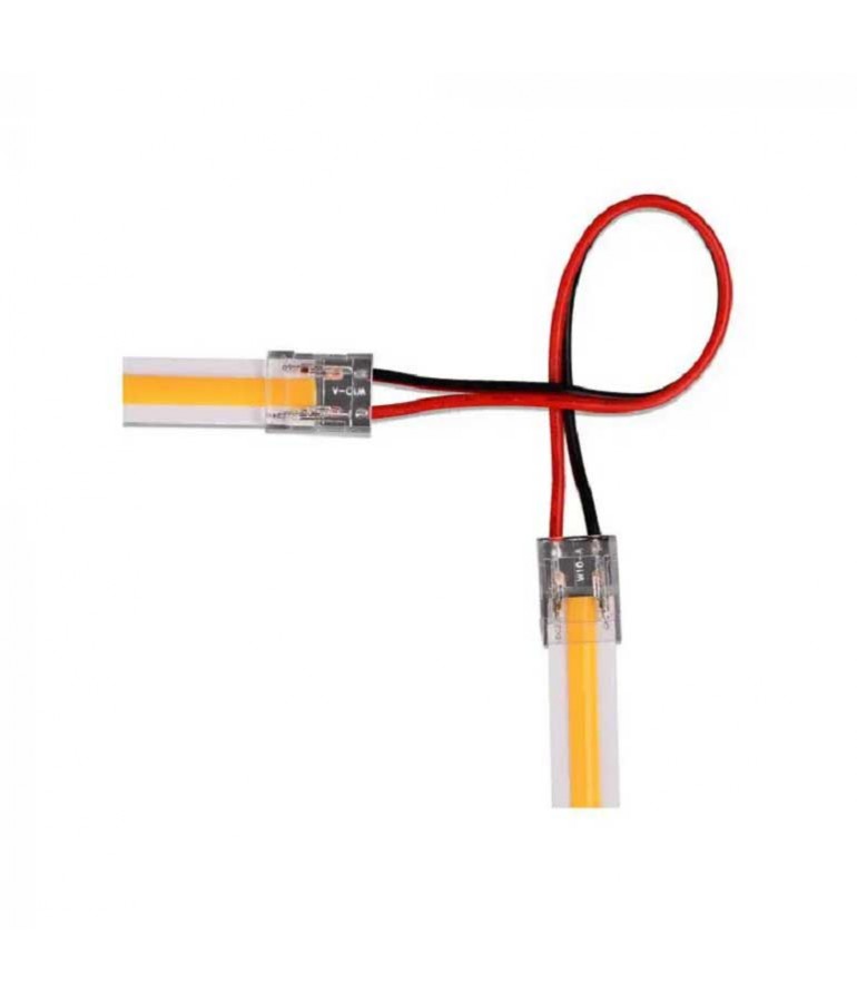 Conector HIPPO con cable Tira Led COB 8mm 12-24V - 1