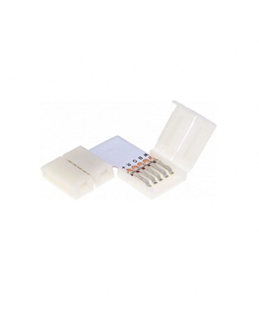 Conector Angulo RGBW 90º Tiras Led RGBW DC12/24V - 5