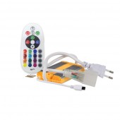 Mando IR Controlador Tiras NEON Led Flex RGB 230V - 9