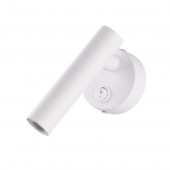 Aplique pared Lectura 2W aluminio blanco - 1
