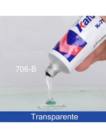 Silicona NEÓN y Tira Led sellador transparente - 2