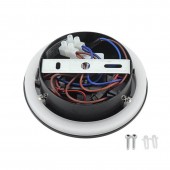 Aplique pared Lectura 8W negro interruptor y 2 USB - 6