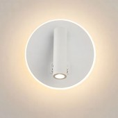 Aplique pared Lectura 8W blanco interruptor y 2 USB - 4