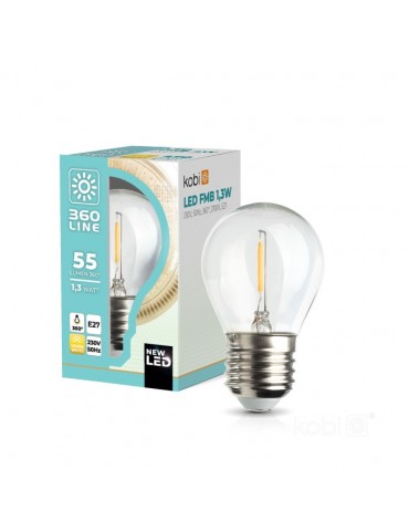 Bombilla Led 1,3w Filamento Vintage G45 E27 - 11