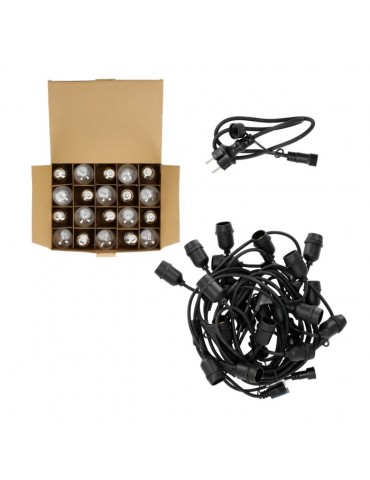 Guirnalda Led exterior 10m 20 LED Vintage - 1