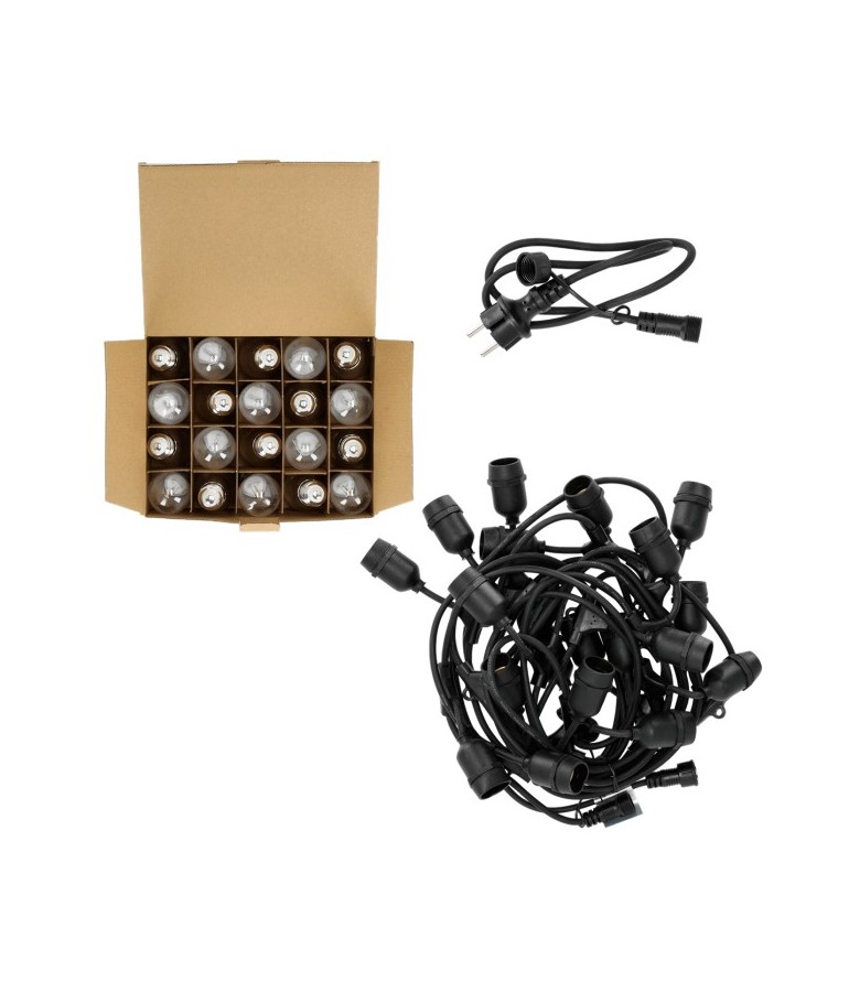 Guirnalda Led exterior 10m 20 LED Vintage - 1