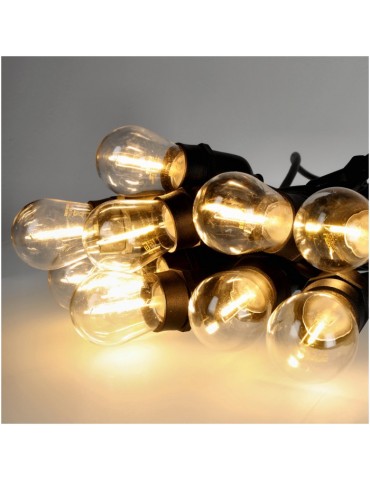 Guirnalda Led exterior 10m 20 LED Vintage - 4