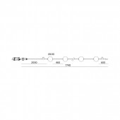 Guirnalda 10 Esferas LED exterior Flotante - 1