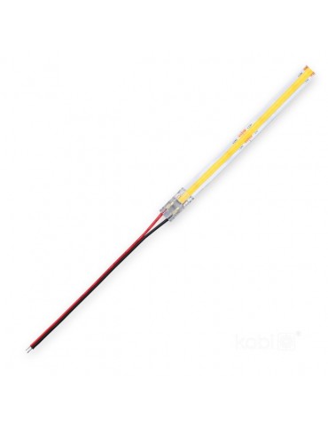 Conector Tira Led COB 8mm 12-24V con cable - 6