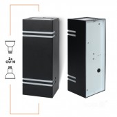 Aplique exterior doble cara rectangular QUAZAR 7 - 3
