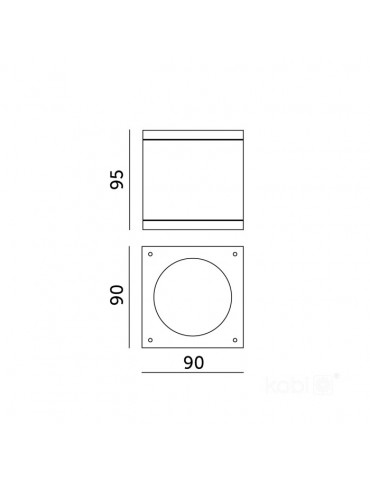Aplique techo exterior QUERK1 - 2