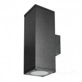 Aplique pared doble cara exterior negro QUERK 4 - 1