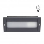 Aplique Pared E27 Empotrar Rectangular - 1