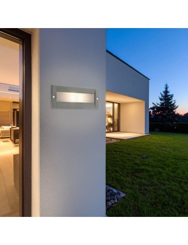Aplique Pared E27 Empotrar Rectangular - 3
