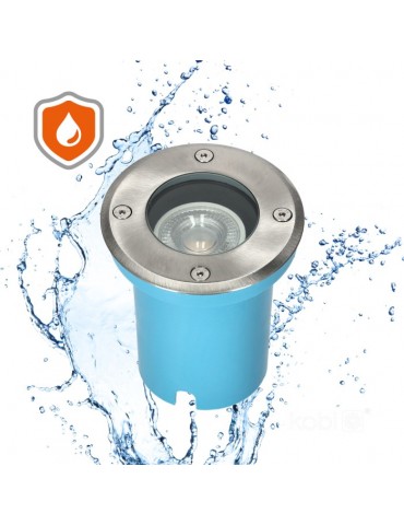 Foco suelo empotrar GU10 IP65 inox - 6