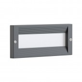 Aplique Pared E27 Empotrar Rectangular - 6