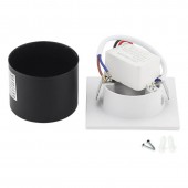 Aplique LED 3W Escalera Pared Cuadrado - 6