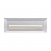 Aplique Escalera 3W LED rectangular blanco neutro IP65 - 5