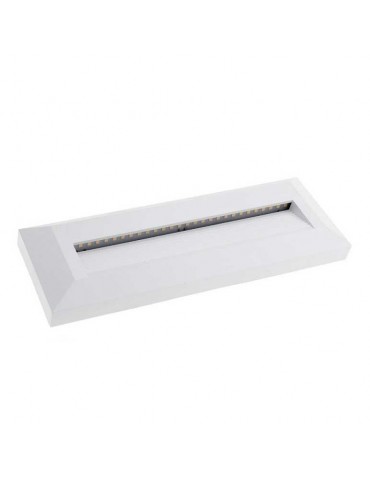 Aplique Escalera 3W LED rectangular blanco IP65 - 10