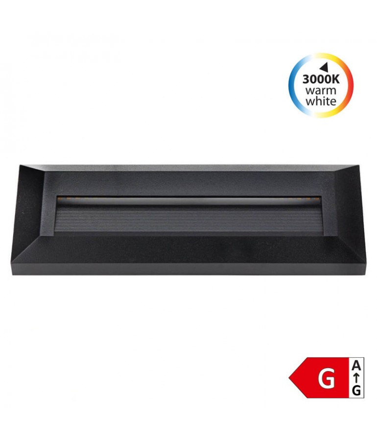 Aplique Escalera LED Superficie Rectangular 3W IP65 - 1