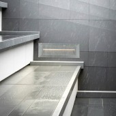 3W Aplique Escalera LED rectangular gris 4200K IP65 - 3