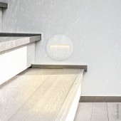 Aplique Escalera LED circular Blanco cálido 2W IP65 - 2