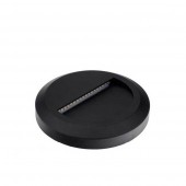 Aplique Escalera LED circular Negro 2W IP65 - 2