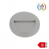 Aplique Escalera LED circular Gris cálido 2W IP65 - 1