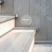 Aplique Escalera LED circular Gris luz neutra 2W IP65 - 2